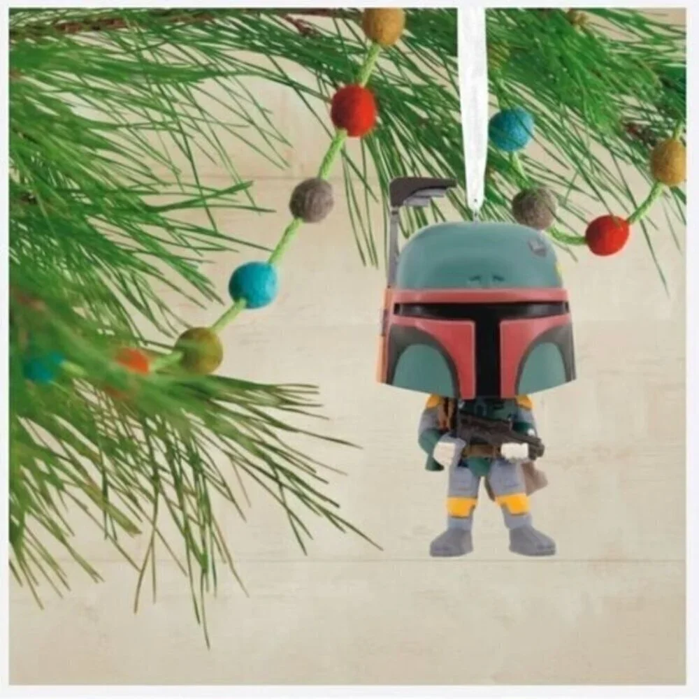 Hallmark Funko Pop! Star Wars Boba Fett Ornament New